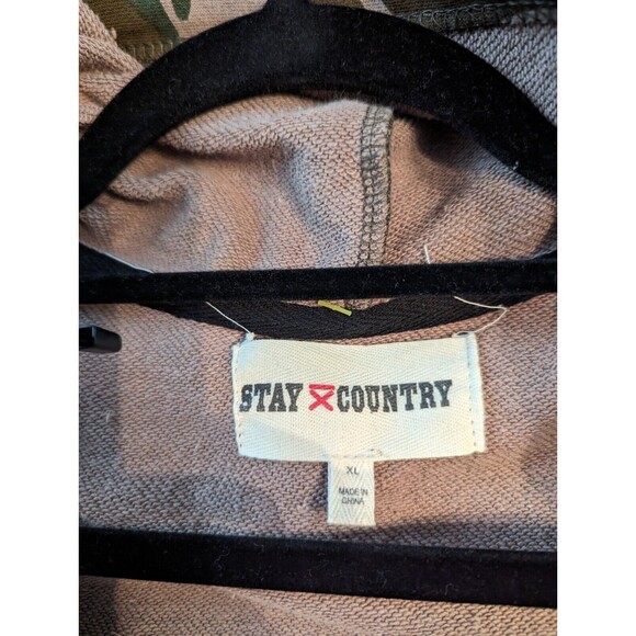 Stay Country women's size xl hoody with embroidery preowned - Picture 9 of 9